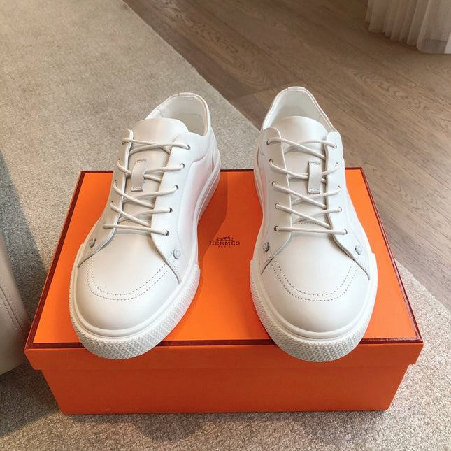 IRWIN SNEAKER WHITE CALFSKIN