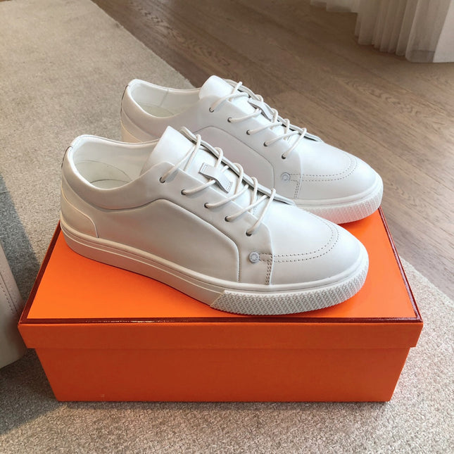 IRWIN SNEAKER WHITE CALFSKIN