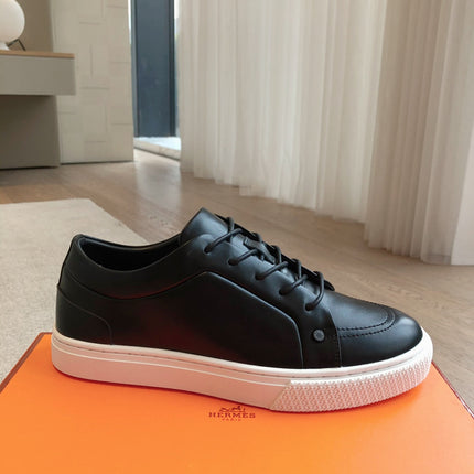 IRWIN SNEAKER BLACK CALFSKIN