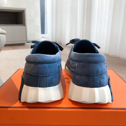 KETCH SNEAKER IN ROYAL BLUE SUEDE