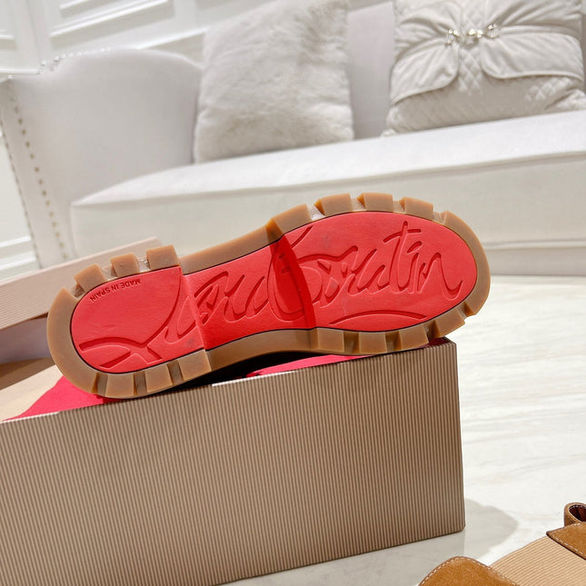 CHELSEA BOOT LUG 30MM IN BROWN SUEDE