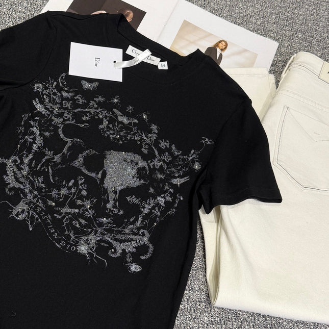Dior 25C T-shirt Black 228232