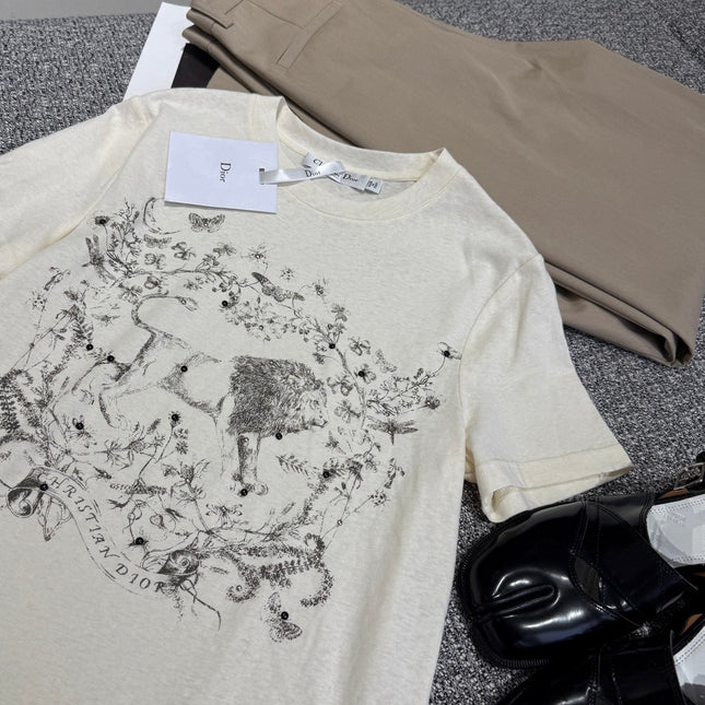Dior 25C T-shirt White 228231