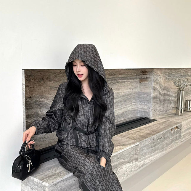 DIOR 25S CROPPED HOODED JACKET STYLE 051