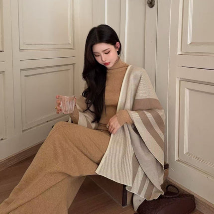 HERMES 25S PLAID KNIT CARDIGAN 291