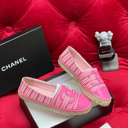 CC LOAFERS IN LIGHT PINK LAMBSKIN