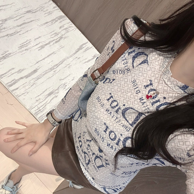 DIOR 25S MESH T-SHIRT STYLE 070