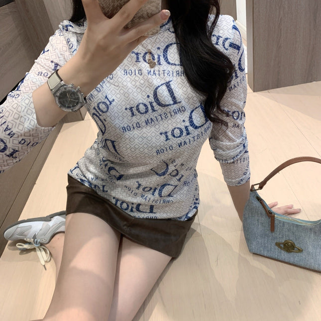 DIOR 25S MESH T-SHIRT STYLE 070