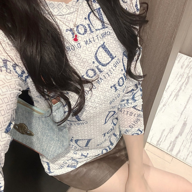 DIOR 25S MESH T-SHIRT STYLE 070