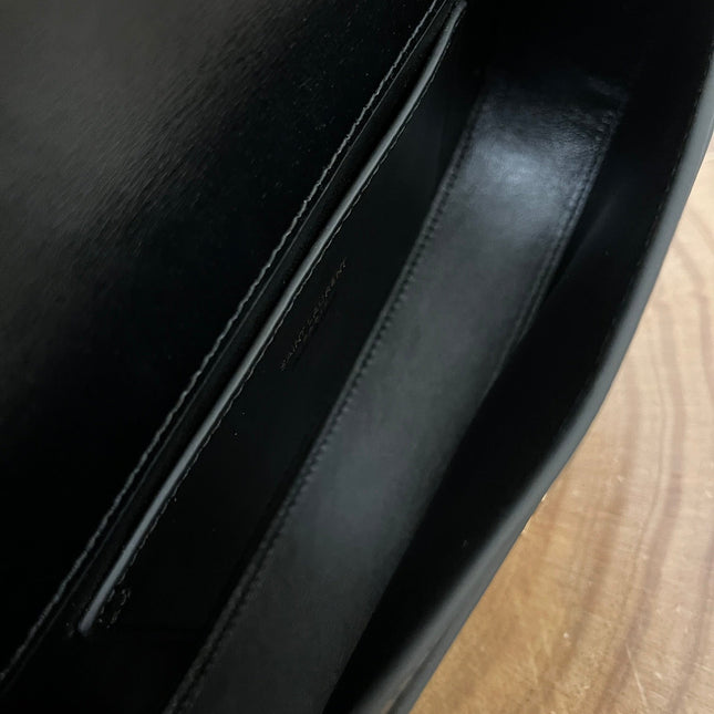VOLTAIRE 17 BLACK CALFSKIN BAG