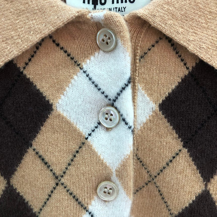MIUMIU KNIT POLO SHIRT STYLE 248