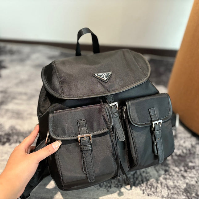 PRA 32 BACKPACK IN BLACK RE-NYLON