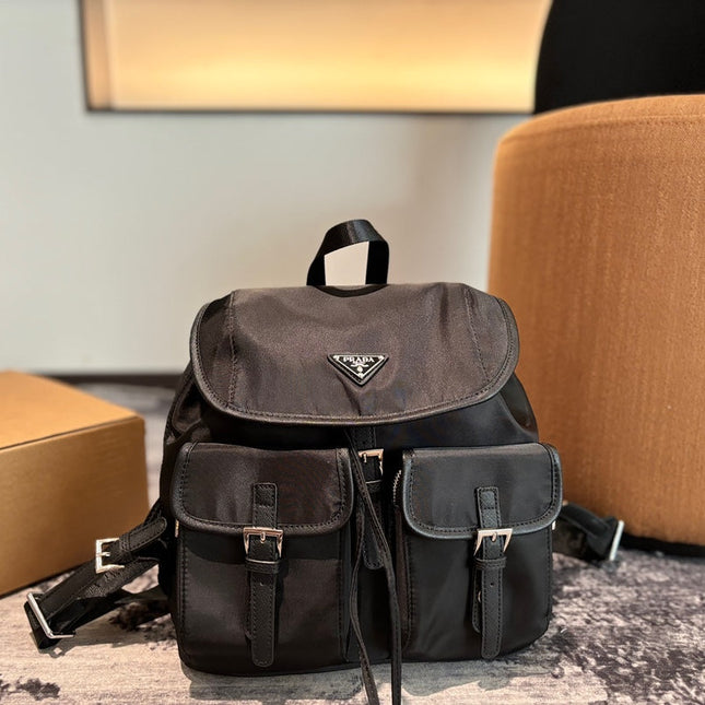 PRA 32 BACKPACK IN BLACK RE-NYLON