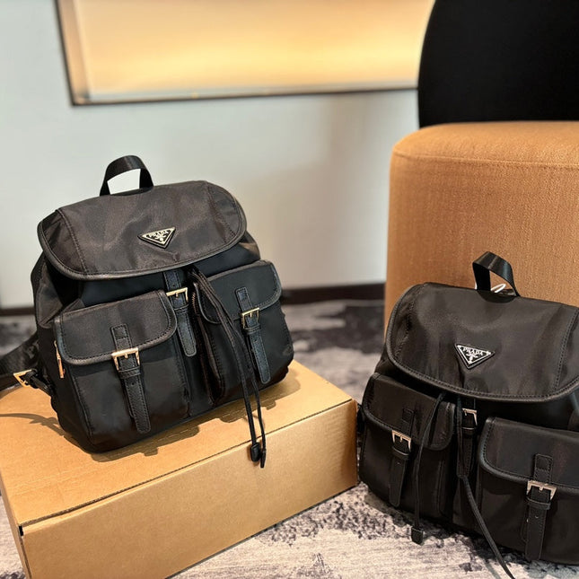 PRA 32 BACKPACK IN BLACK RE-NYLON