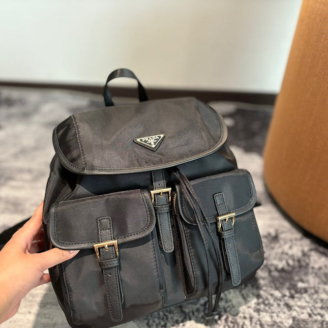 PRA 32 BACKPACK IN BLACK RE-NYLON