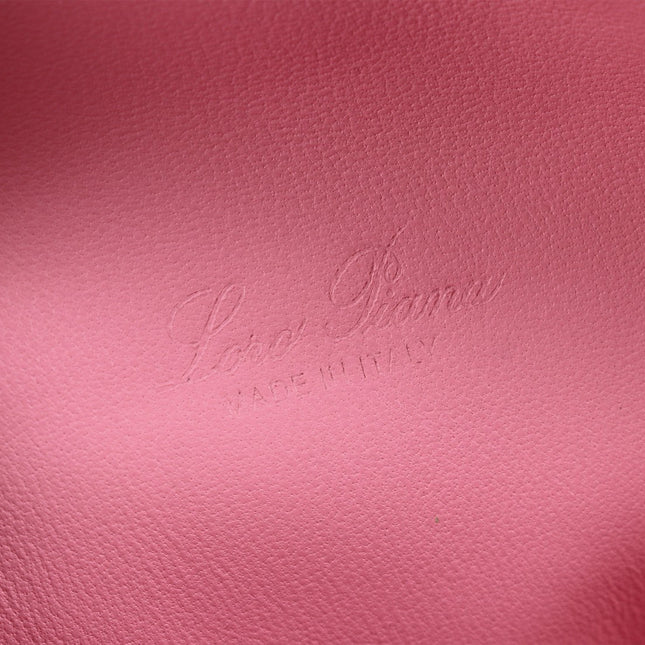EXTRA POCKET L19 IN BABY PINK OSTRICH LEATHER
