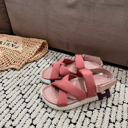 ELECTRIC SANDAL ROUGE CALFSKIN