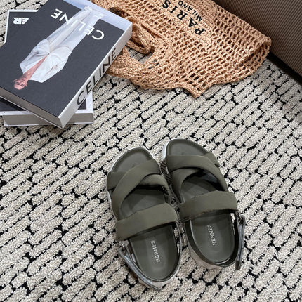 ELECTRIC SANDAL SHADOW CALFSKIN