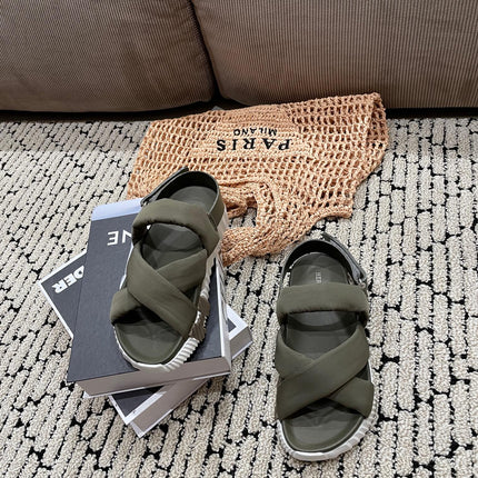 ELECTRIC SANDAL SHADOW CALFSKIN