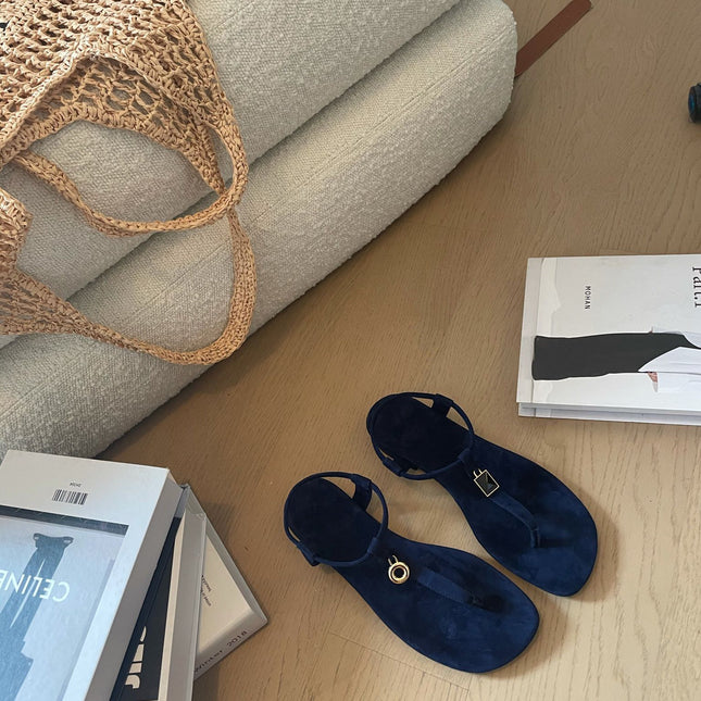 LP MINDIL SANDAL NAVY SUEDE