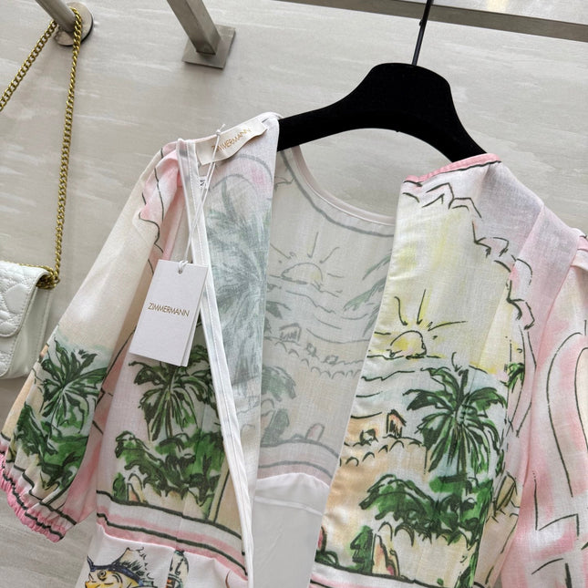 Zimmermann 25 Silk Dress 025