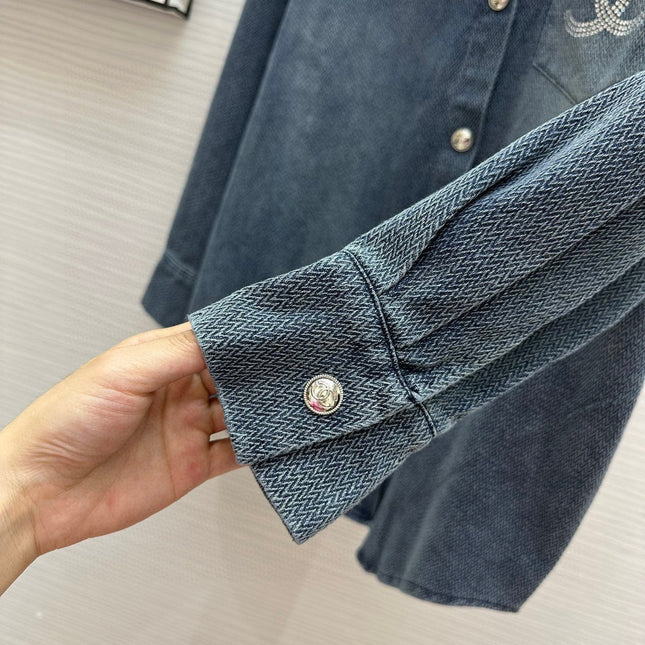 CHANEL 25S DENIM SHIRT STYLE 235