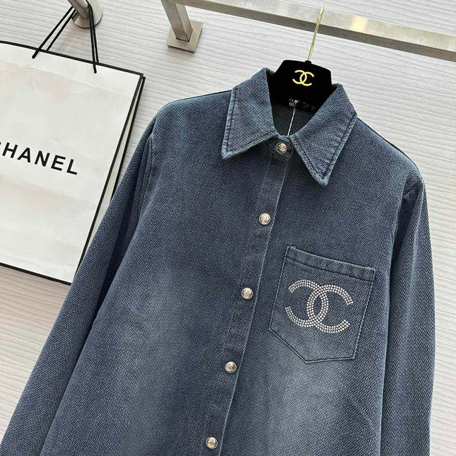 CHANEL 25S DENIM SHIRT STYLE 235
