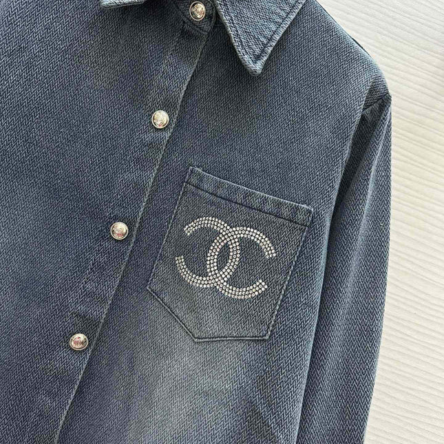 CHANEL 25S DENIM SHIRT STYLE 235