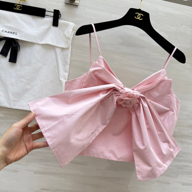 CHANEL 25S SPAGHETTI STRAP TOP STYLE 245