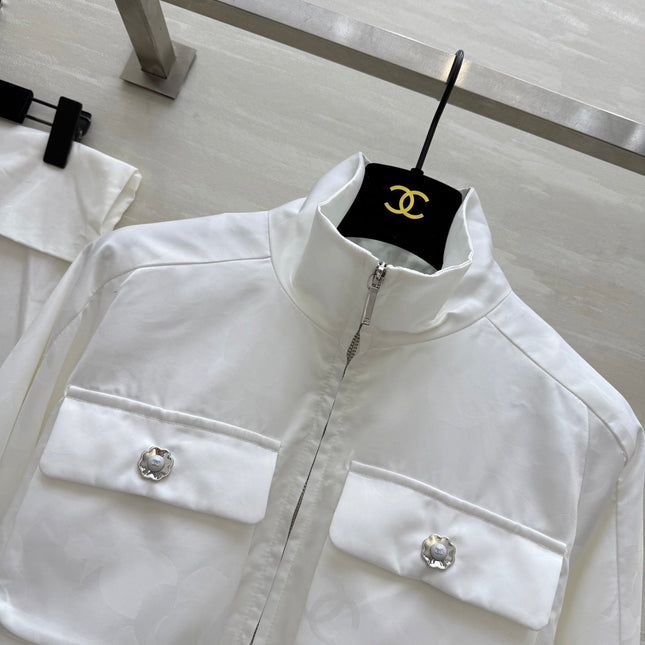 CHANEL 25S STAND COLLAR JACKET STYLE 177