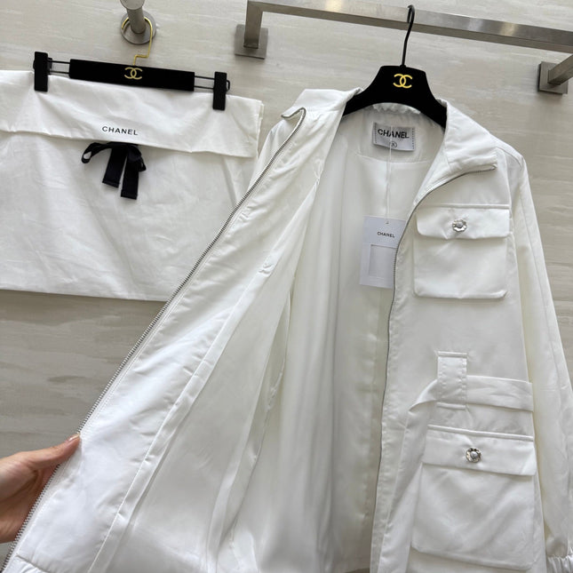 CHANEL 25S STAND COLLAR JACKET STYLE 177