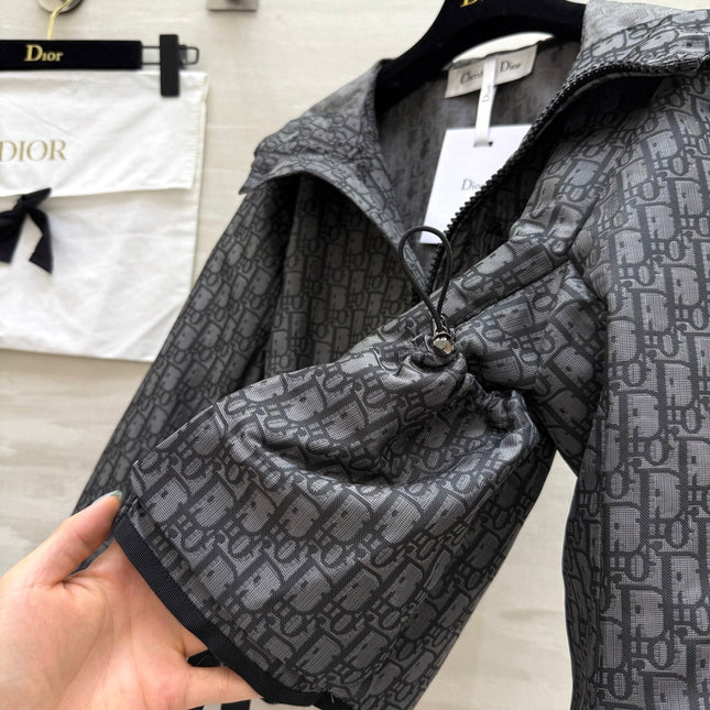 DIOR 25S CROPPED HOODED JACKET STYLE 051