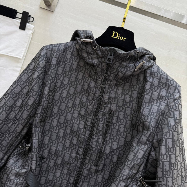 DIOR 25S CROPPED HOODED JACKET STYLE 051