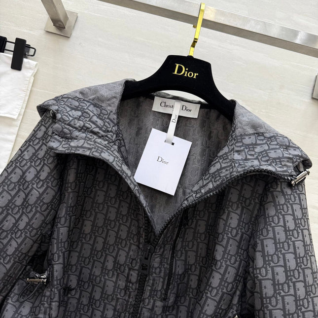 DIOR 25S CROPPED HOODED JACKET STYLE 051