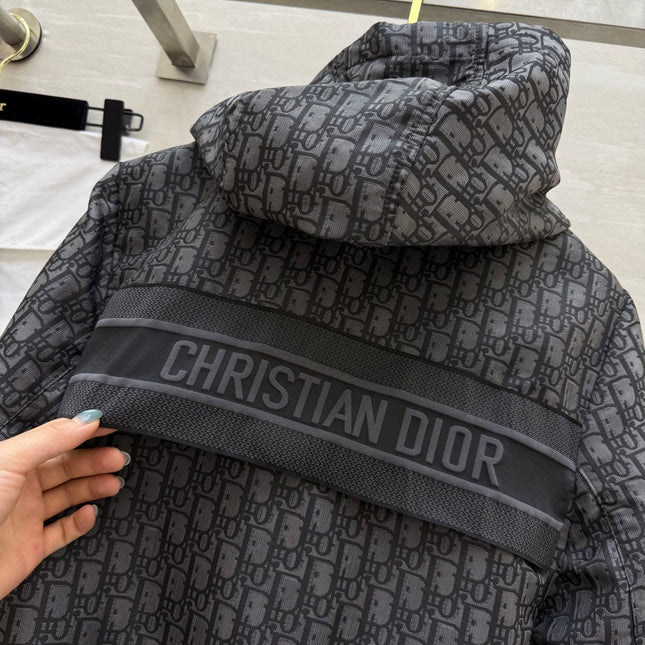 DIOR 25S CROPPED HOODED JACKET STYLE 051