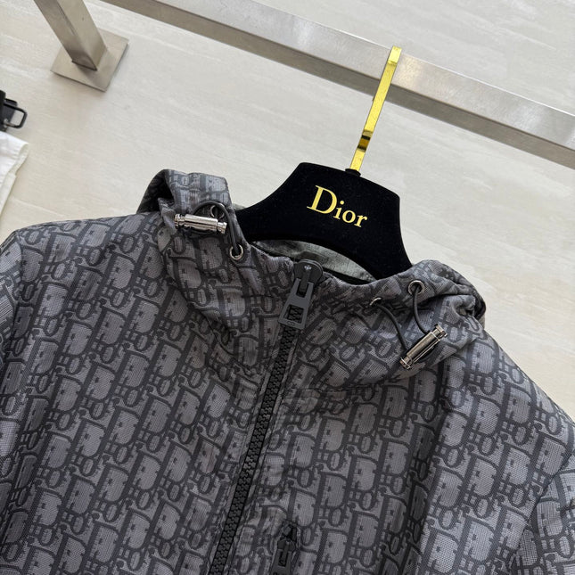 DIOR 25S CROPPED HOODED JACKET STYLE 051