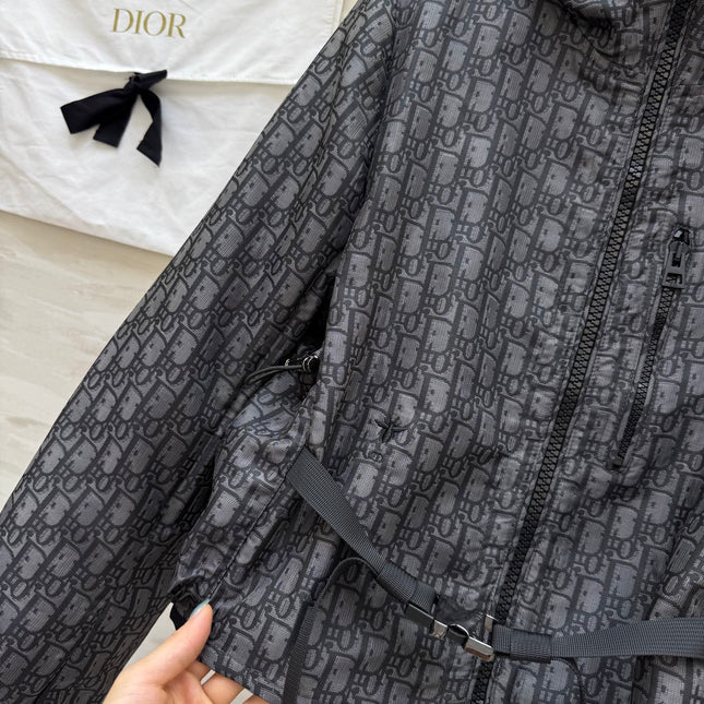 DIOR 25S CROPPED HOODED JACKET STYLE 051