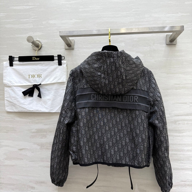 DIOR 25S CROPPED HOODED JACKET STYLE 051