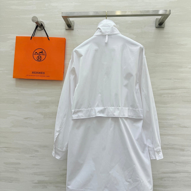 HERMES 25S SHIRT DRESS 072