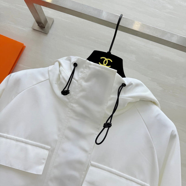 HERMES 25S HOODED JACKET 073