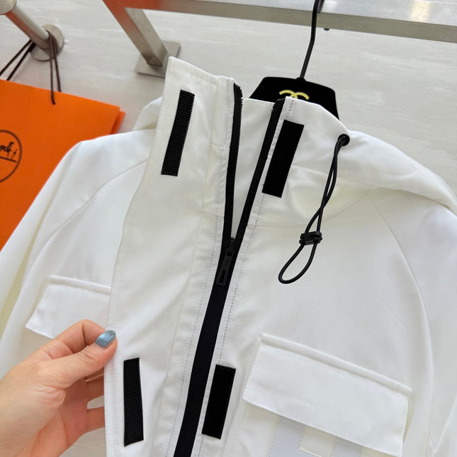 HERMES 25S HOODED JACKET 073