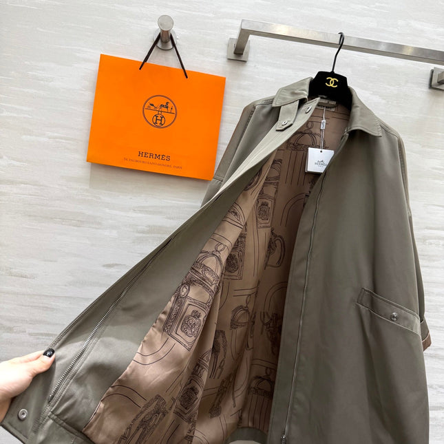 HERMES 25S MID-LENGTH COAT 225