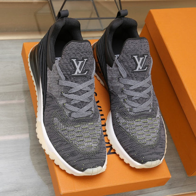 LV V.N.R SNEAKER BLACK AND DARK GREY
