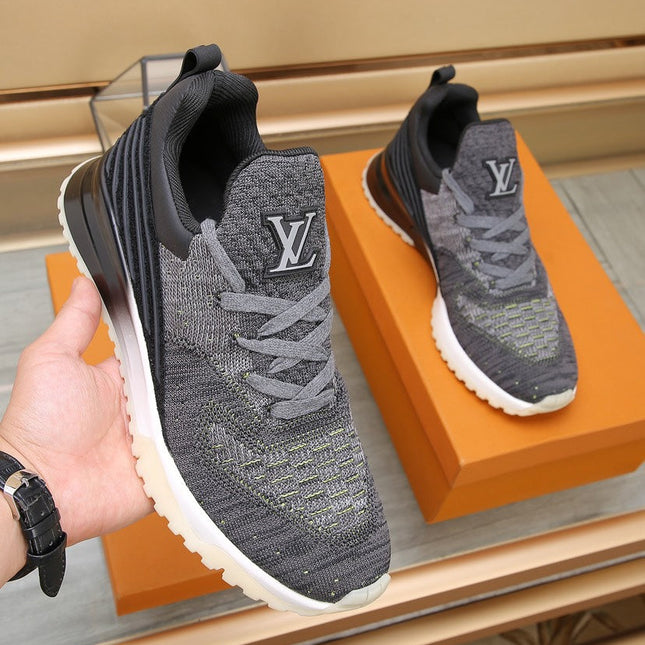 LV V.N.R SNEAKER BLACK AND DARK GREY