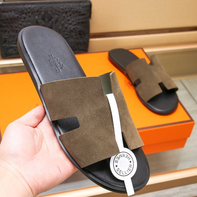 HM IZMIR SANDAL MOSS SUEDE