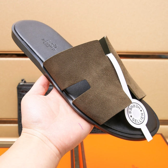 HM IZMIR SANDAL MOSS SUEDE