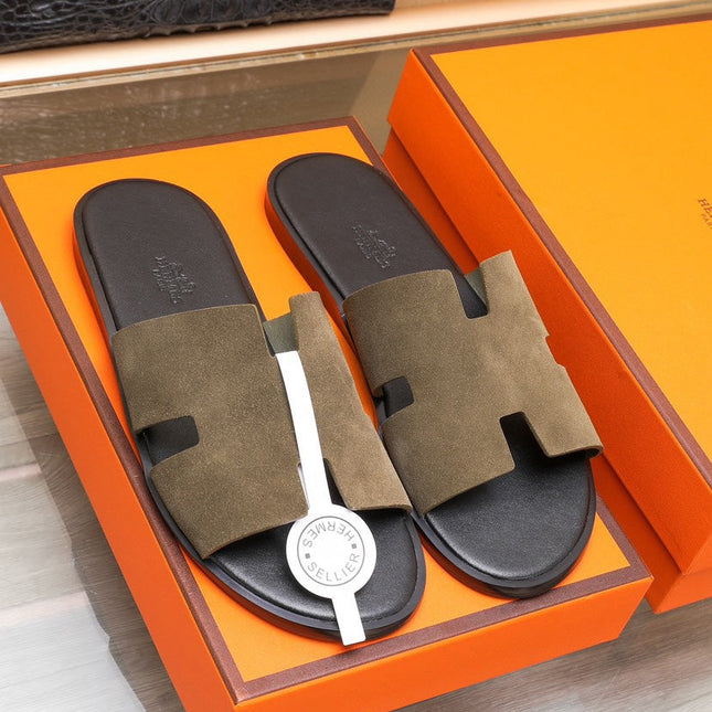 HM IZMIR SANDAL MOSS SUEDE
