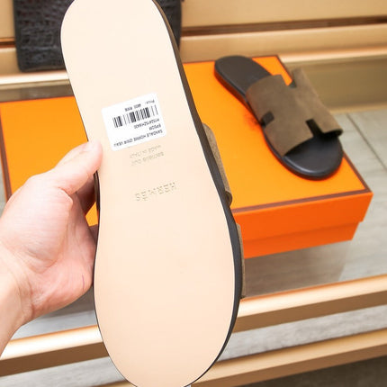 HM IZMIR SANDAL MOSS SUEDE