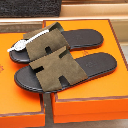 HM IZMIR SANDAL MOSS SUEDE