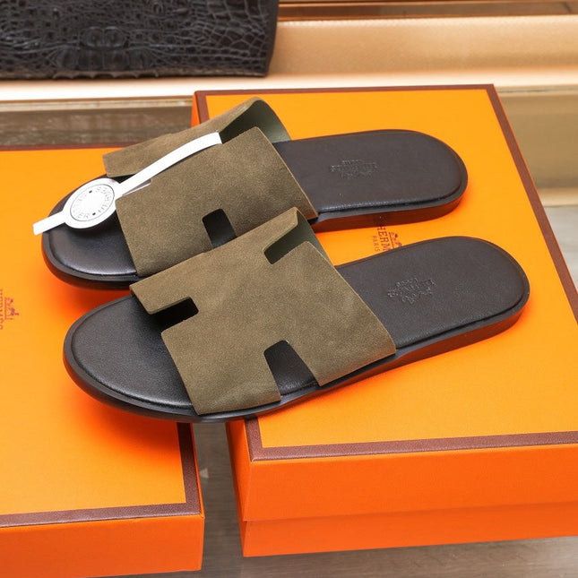 HM IZMIR SANDAL MOSS SUEDE